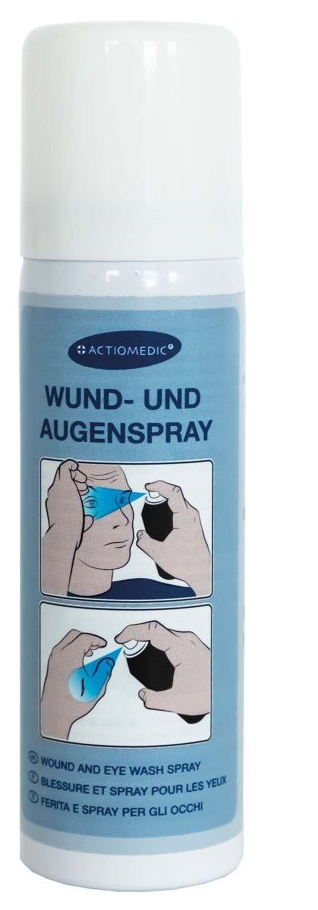 Sprej  na výplach ran a očí ACTIOMEDIC 50 ml.